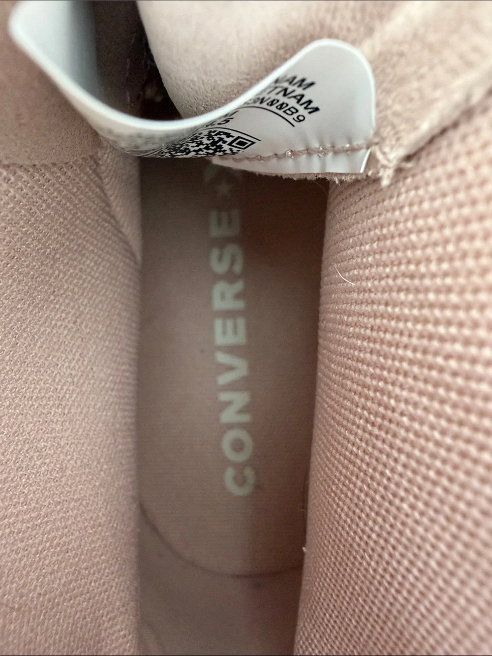 Converse Chuck Taylor AS Modern Lift Mono Suede Platform Pink Women’s 7.5